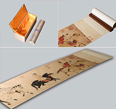 前进馆藏书画复制博物馆书画复制服务