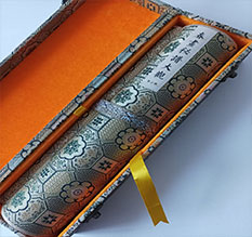 前进书画装裱案例